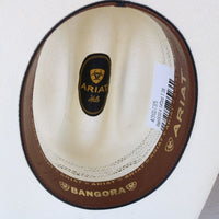 ARIAT Mens Bangora Straw Western Hat - Rio Grande