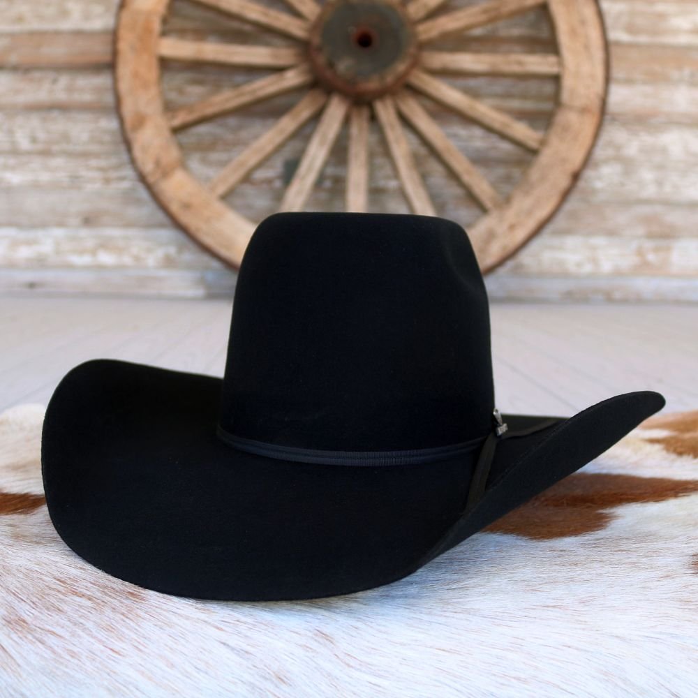 Ariat Black Wool Cowboy Hat - Boss – Willow Lane Hat Co.
