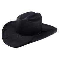 Stetson Coal Mine Black Straw Cowboy Hat