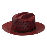 Stetson Redwood Straw Fedora Hat