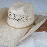 Serratelli Sisal Straw Cowboy Hat – Wheat