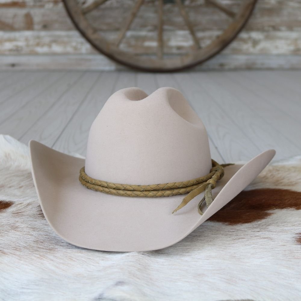 Green Braided Leather Hat Band – Willow Lane Hat Co.