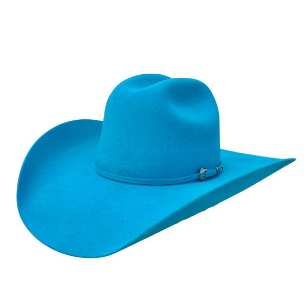 Serratelli Turquoise Wool Cowboy Hat