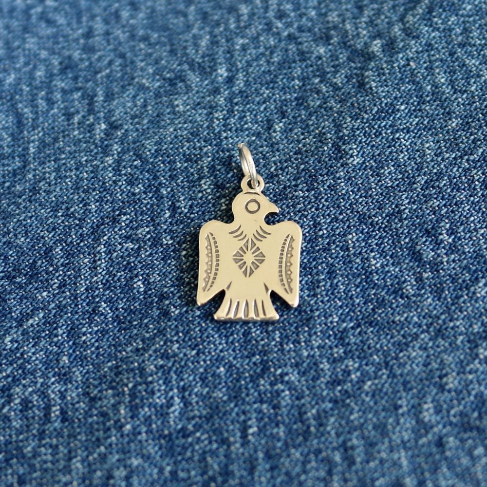 Thunderbird Charm Sterling Silver
