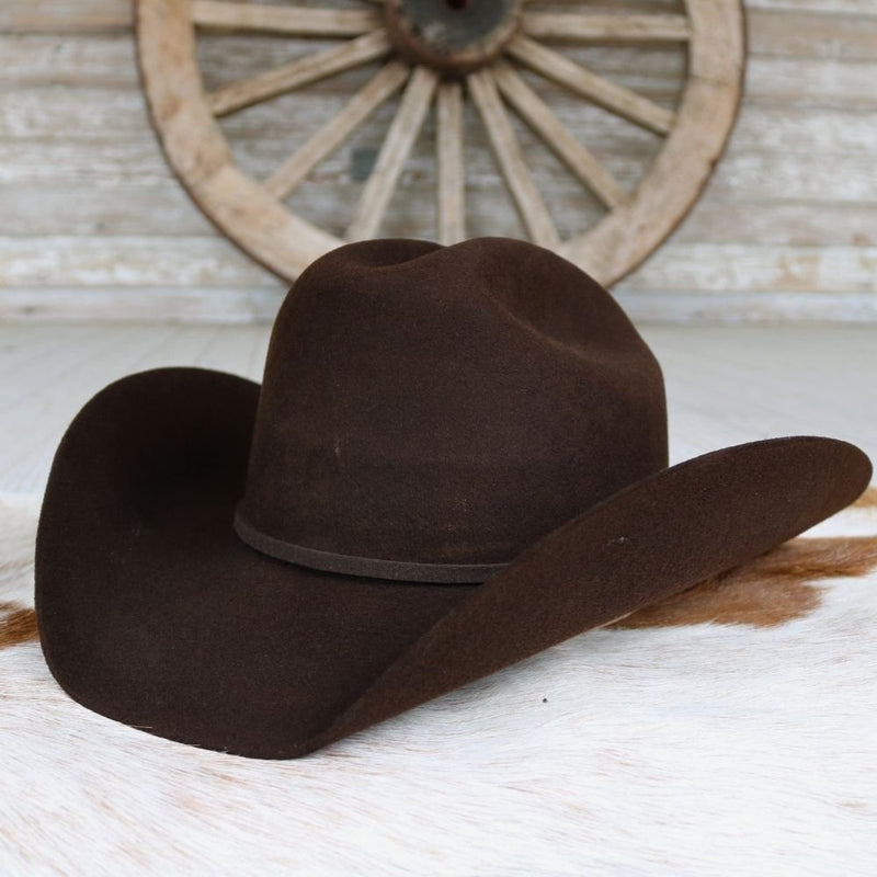 Twister Men's Felt Chocolate Cowboy Hat – Willow Lane Hat