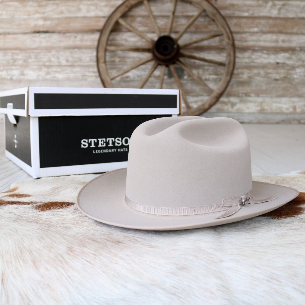 Stetson 6X Open Road Felt Silverbelly Hat – Willow Lane Hat Co. Stetson 6X Open Road Felt Silverbelly Hat – Willow Lane Hat Co.