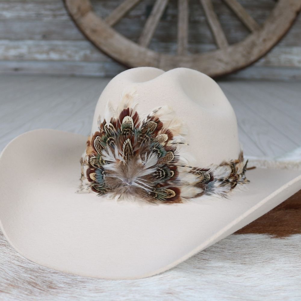 Western Feather Hat Band - Avalon