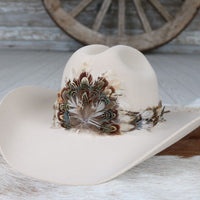 Western Feather Hat Band - Avalon