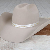 14K Gold Plated Star Chain Hat Band