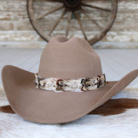 Western Feather Hat Band - Willow