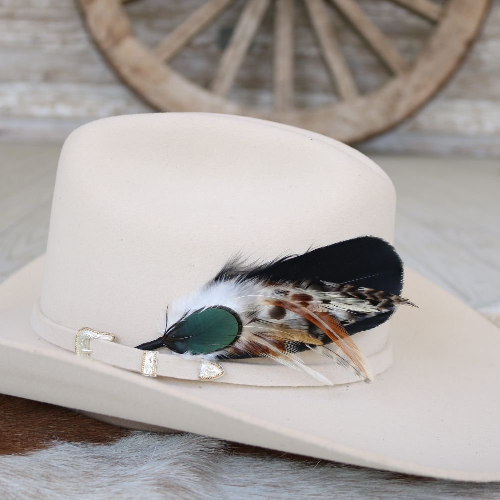 Feather Hat Accent - Kaweah – Willow Lane Hat Co.