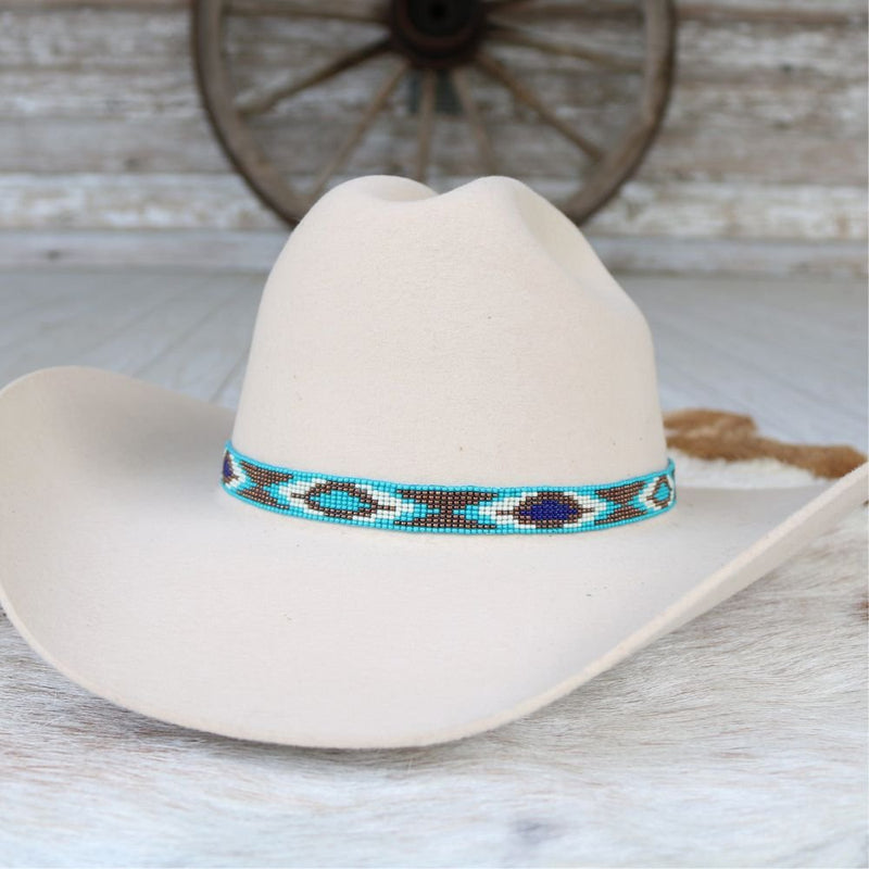 Western Beaded Hat Band - The Cove – Willow Lane Hat Co display picture 3