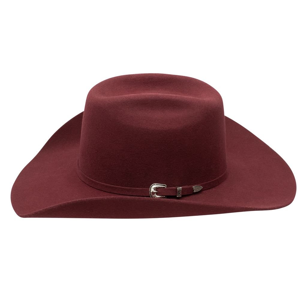 Resistol CJ Thunder Hill 3X Burgundy Cowboy Hat