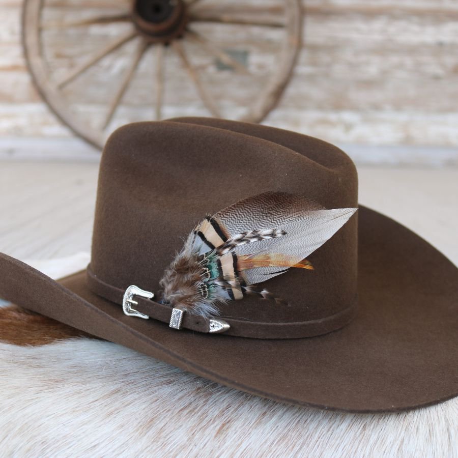 Feather Hat Accent - Lauren