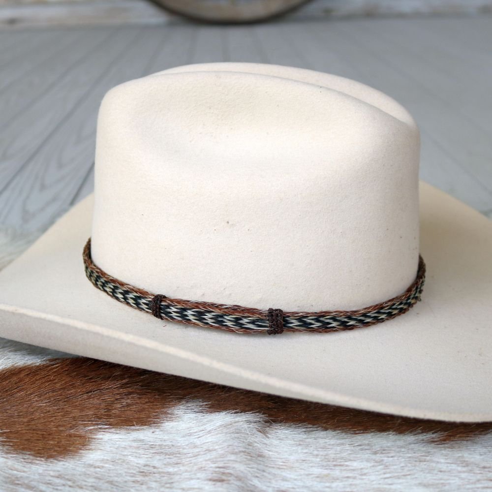 5 Strand Horsehair Hat Band – Buckskin