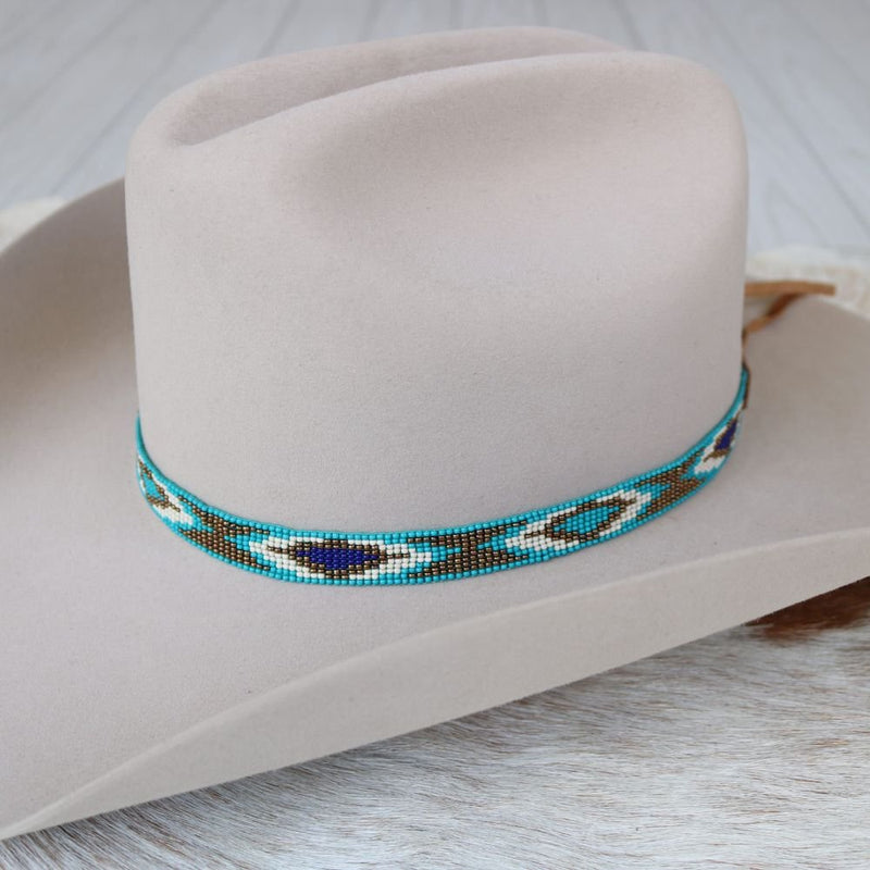 Western Beaded Hat Band - The Cove