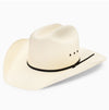 Resistol 7X Bangora Straw Cowboy Hat - Cattleman Crown, 4" Brim, Regular Oval (Size 7 3/4)