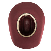 Resistol CJ Thunder Hill 3X Burgundy Cowboy Hat
