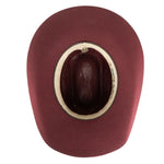 Resistol CJ Thunder Hill 3X Burgundy Cowboy Hat