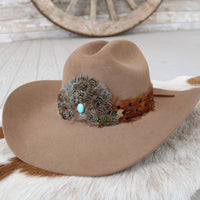 Western Feather Hat Band - Stellar
