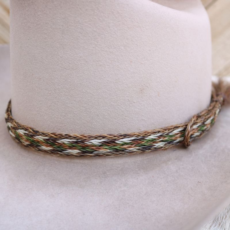 【希少品】Horse Hair Hat Band（ホースヘアーハットバンド） Reversible Horse Hair Hat Bands – Greeley Hat Works