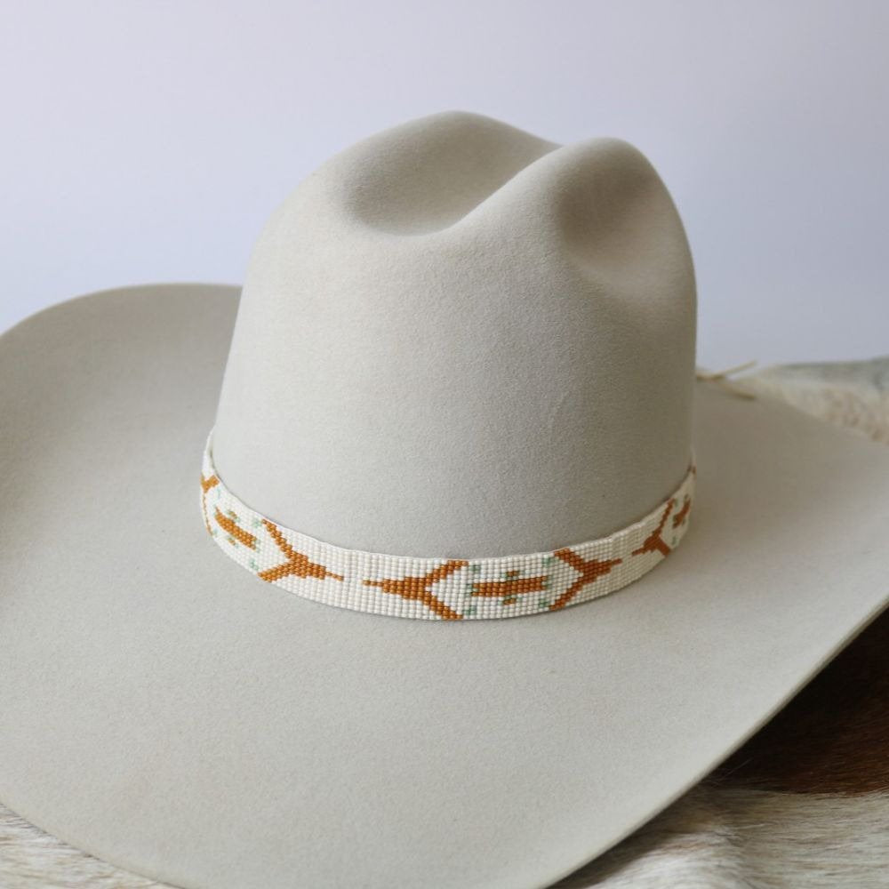 Western Beaded Hat Band - Tularosa