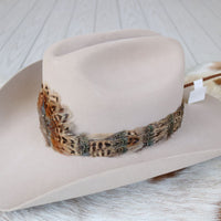 Western Feather Hat Band - Moab