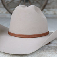 Deerskin Leather Hat Band