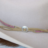3/4" Sterling Silver Slotted Concho