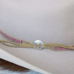 3/4" Sterling Silver Slotted Concho