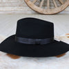 Twister Black Felt Rancher Hat