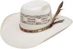 RESISTOL Boys Young Gun Jr 4 Brim Straw Cowboy Hat OS Natural