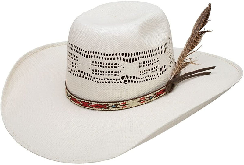 RESISTOL Boys Young Gun Jr 4 Brim Straw Cowboy Hat OS Natural