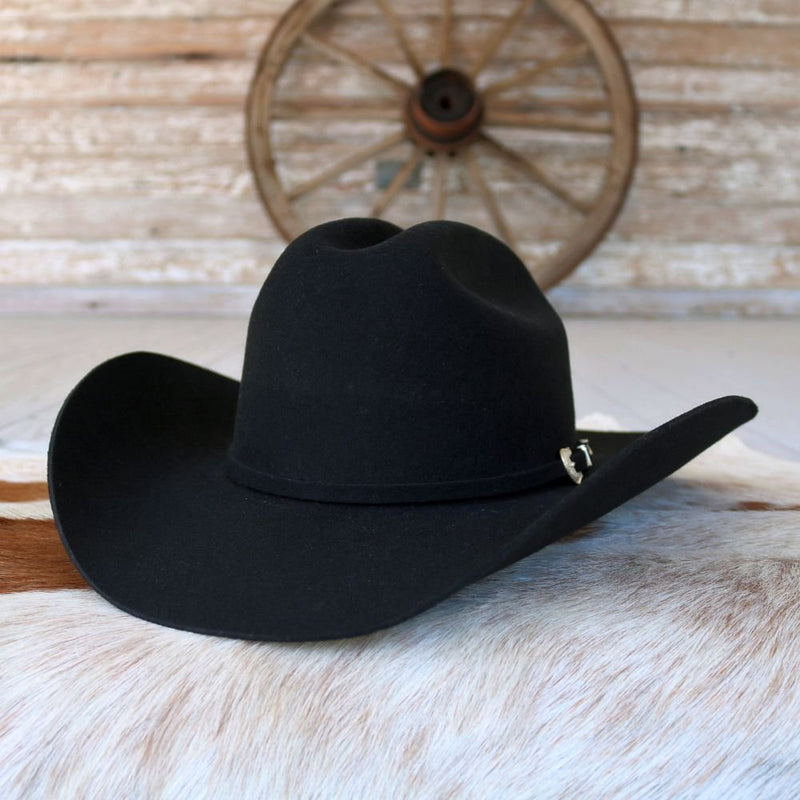 Stetson 3X Black Wool Cowboy Hat - Oak Ridge
