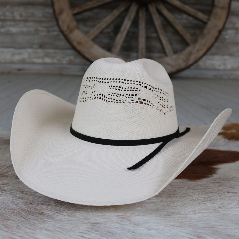 Artel Vintage Straw Cowboy Hat Perfection 2024 Size 7 - 56 Feather & Hat Band