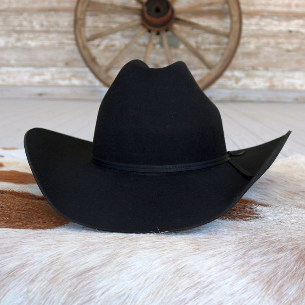 Stetson Cattleman 3X Black Wool Cowboy Hat – Willow Lane Hat Co.