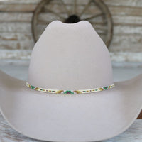 Western Beaded Hat Band - Pecos