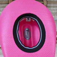 Twister Pink Straw Girls Cowboy Hat Youth