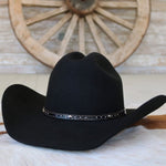Justin 2X Black Hills Wool Cowboy Hat