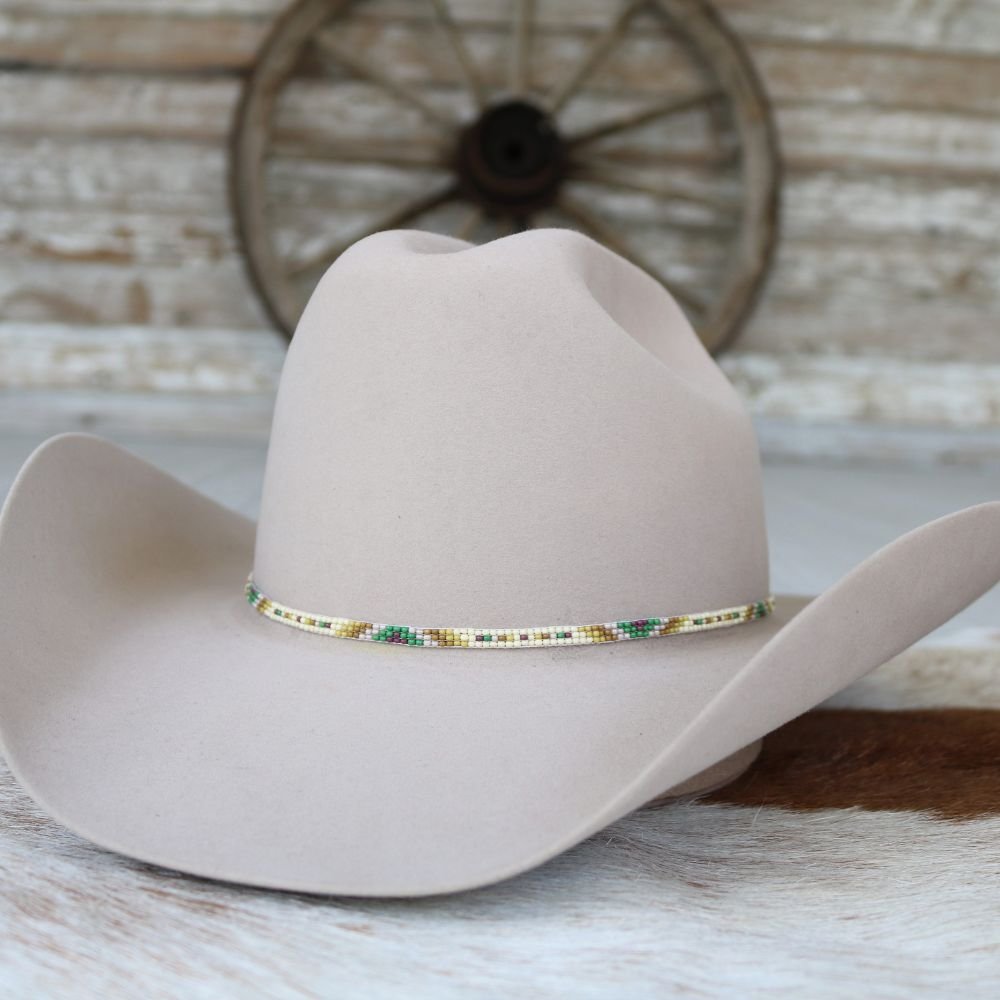 Western Beaded Hat Band - Pecos – Willow Lane Hat Co display picture 3