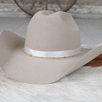 14K Gold Plated Star Chain Hat Band