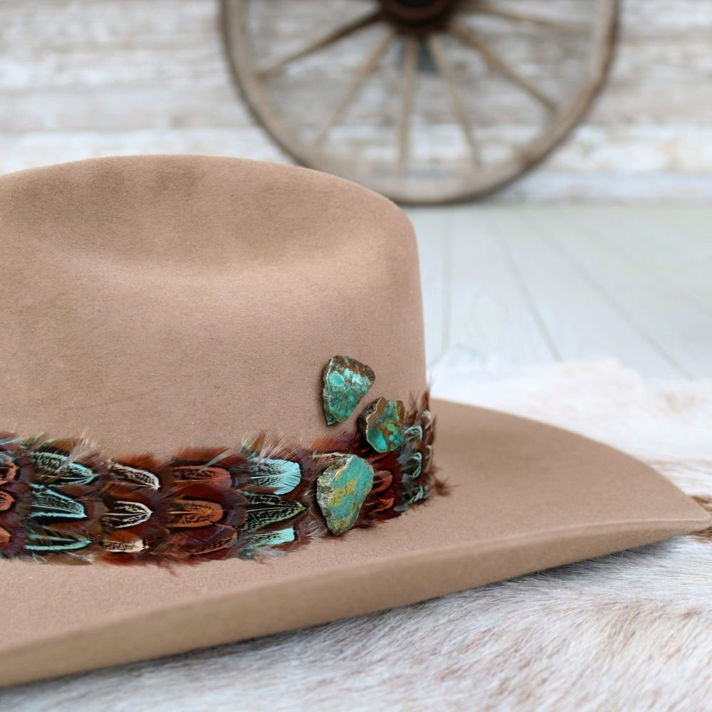 Natural Turquoise Hat Pin