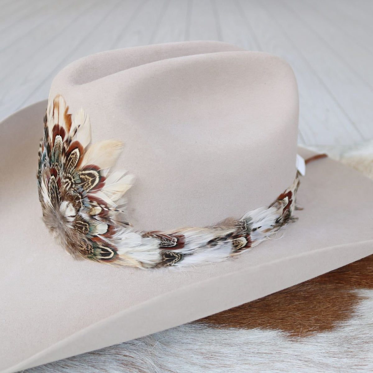 Western Feather Hat Band - Avalon