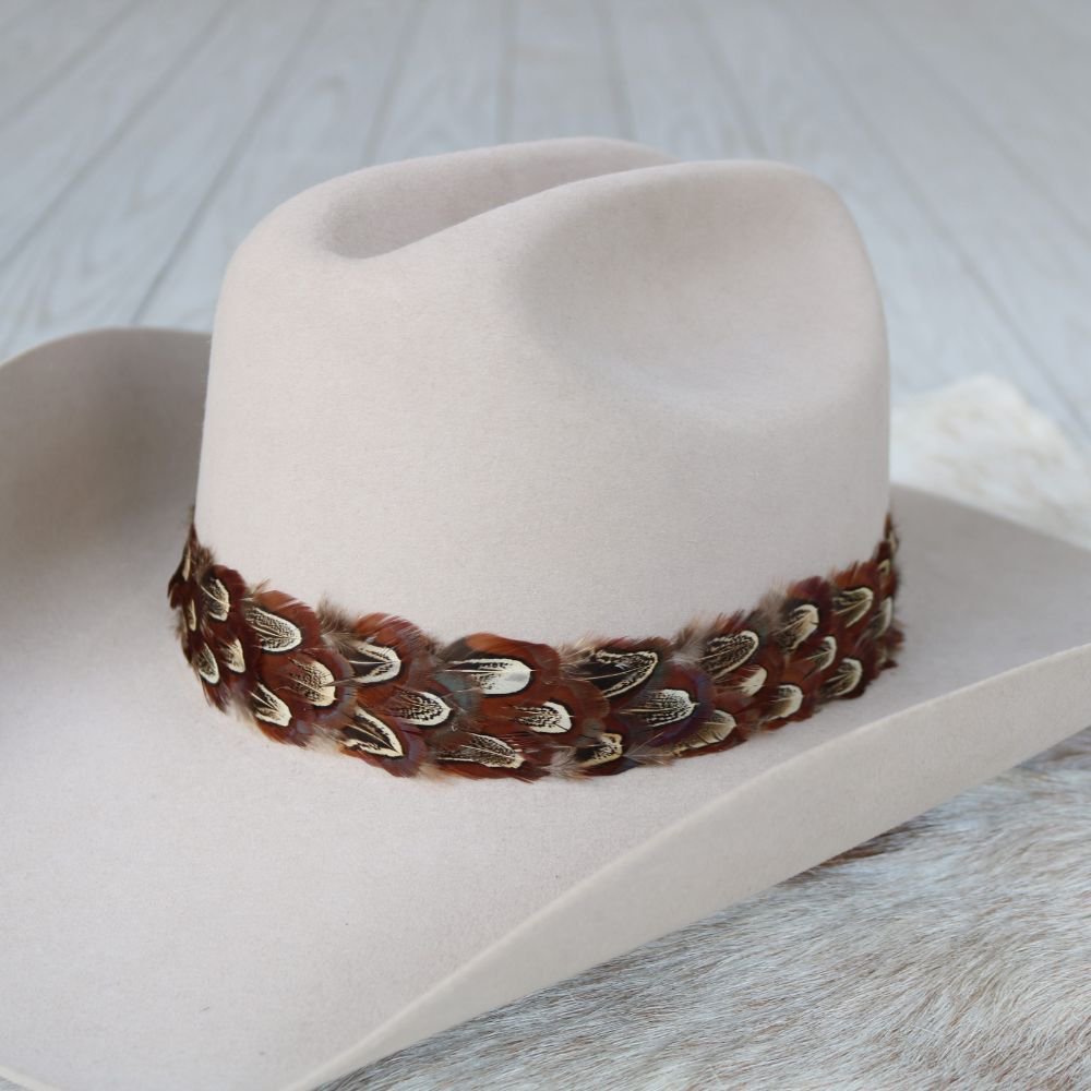 Western Feather Hat Band - Oakley