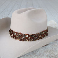Western Feather Hat Band - Oakley