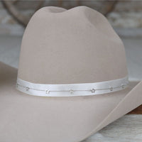 Silver Star Chain Hat Band