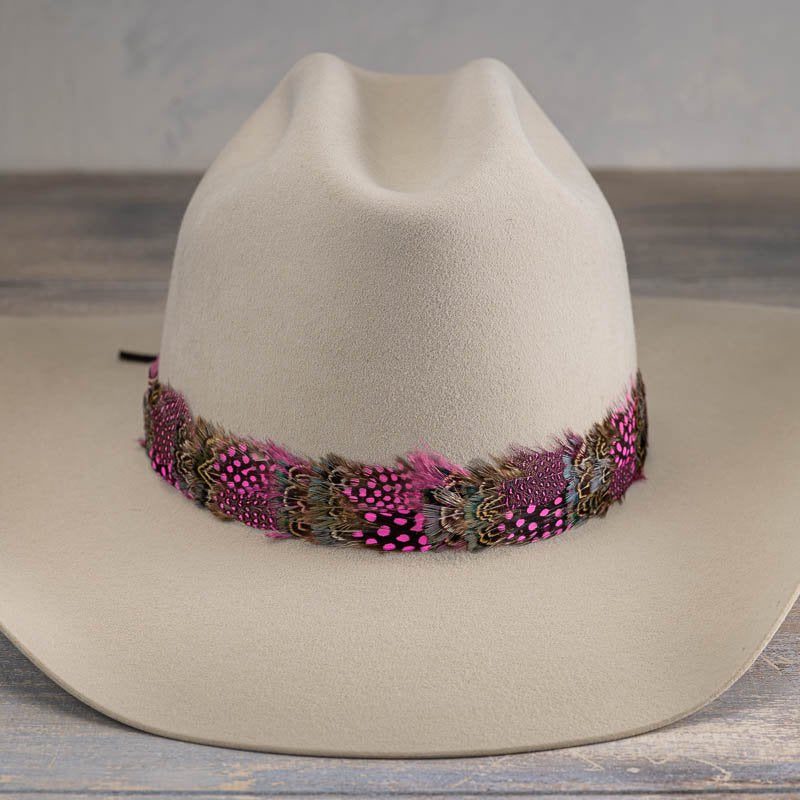 Western Feather Hat Band - Fancy