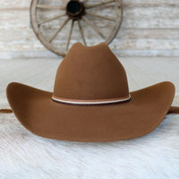 Stetson 6X Chestnut Felt Cowboy Hat - Hobbs