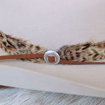 3/4" Sterling Silver Slotted Concho