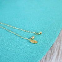 14K Gold Plated Horseshoe Chain Hat Band